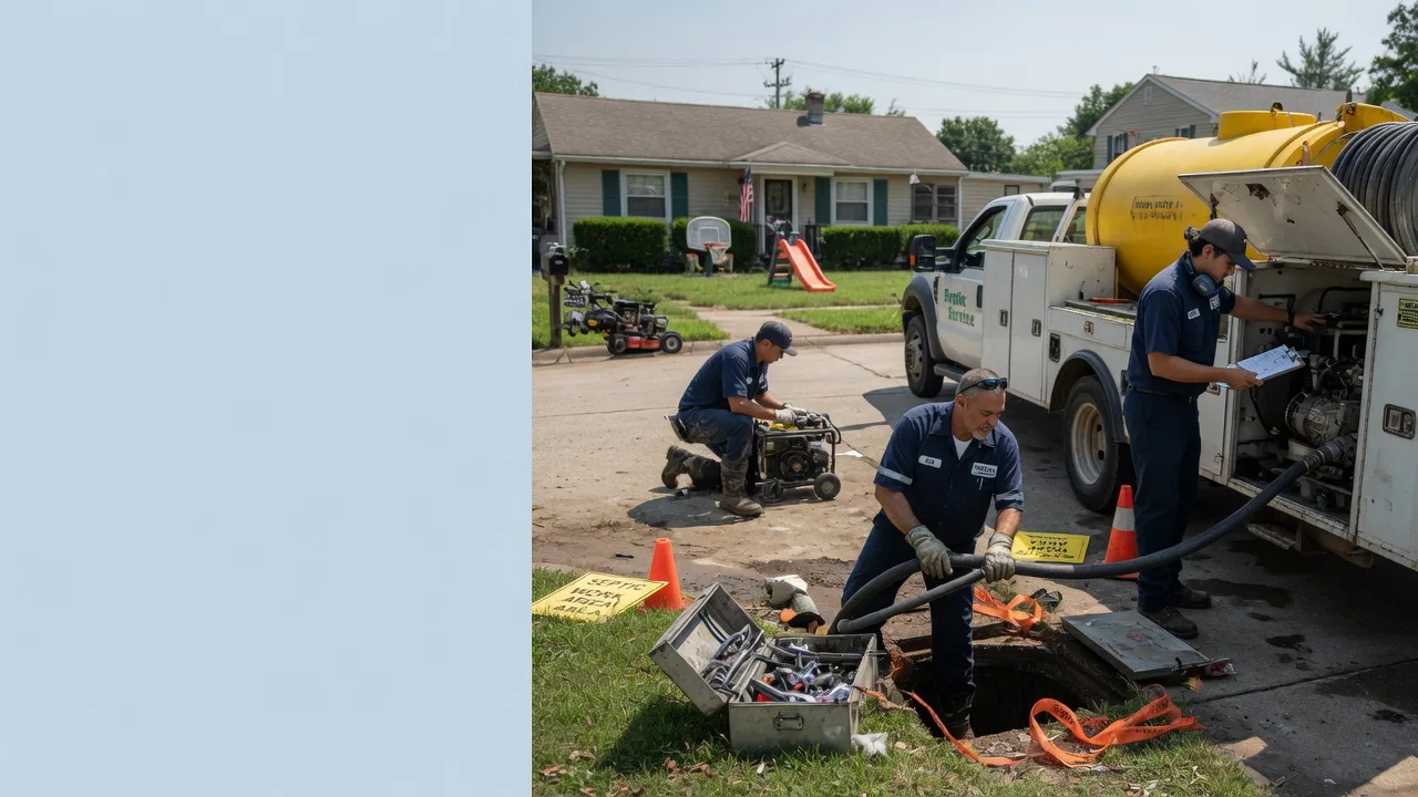 Septic Tank Pumping in Ledgewood, NJ near me